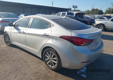 2015 Hyundai Elantra Se из США, поврежденный, VIN 5NPDH4AE4FH627775